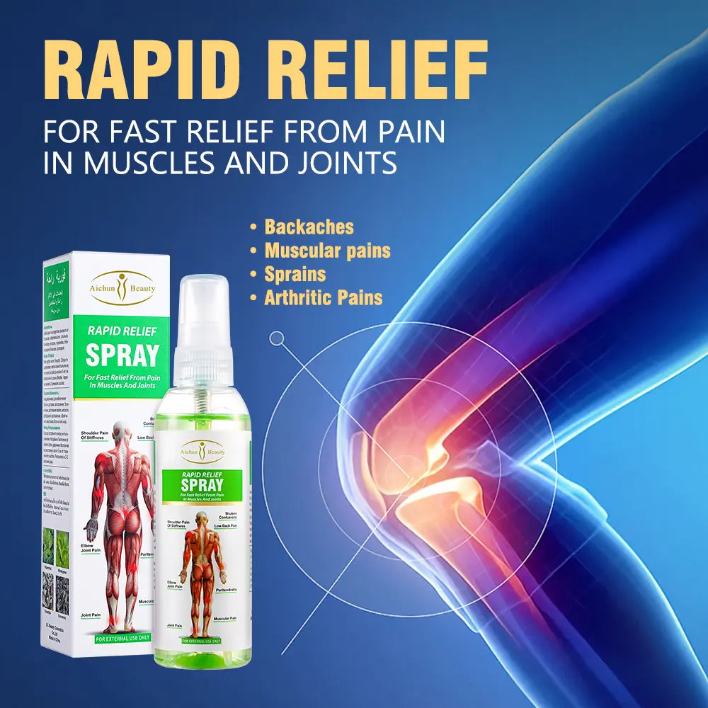 Aichun Rapid Relief Spray – alivio rápido para músculos y articulaciones