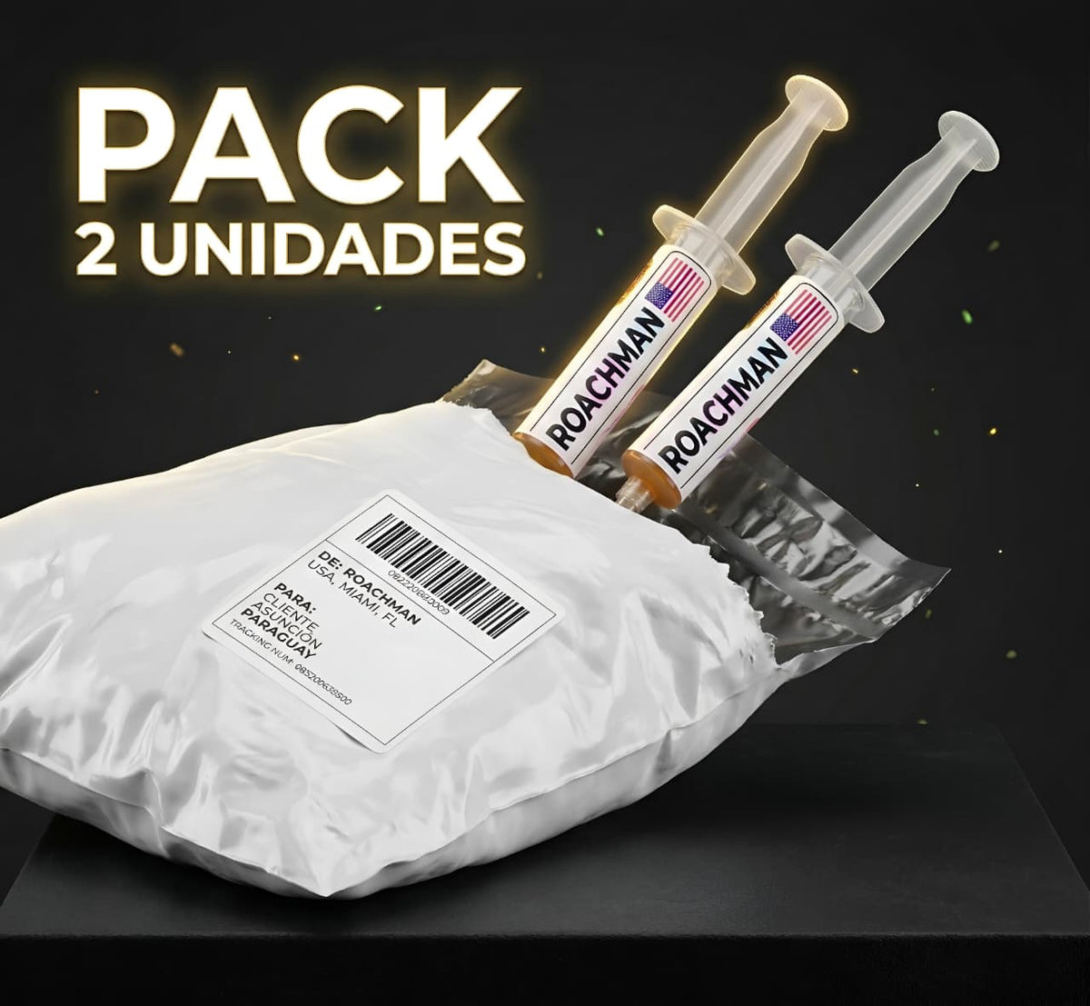 ROACHMAN® Producto Americano elimina cucarachas X2 – Comprana Tienda