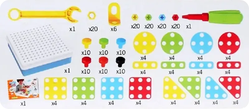 Juego de Taladro Creativo Mosaico 3D