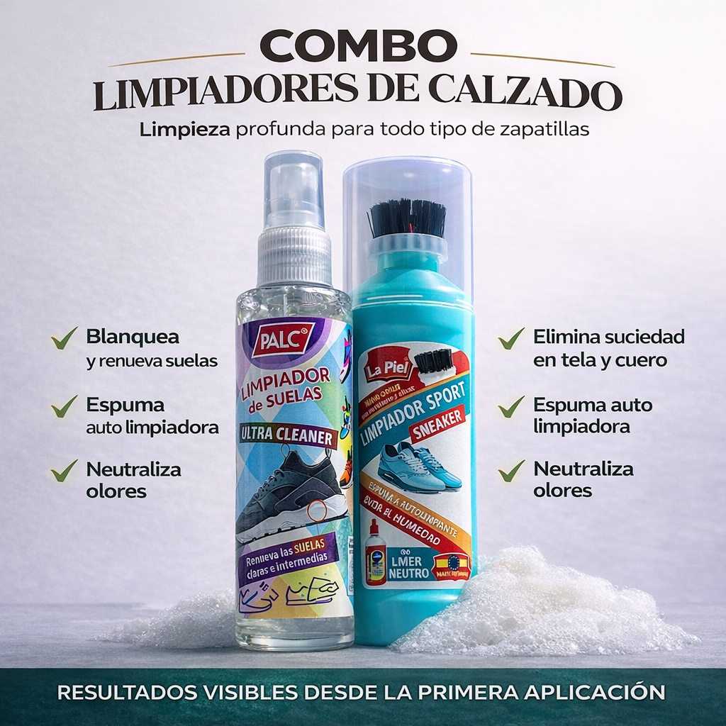 PALC® LIMPIADOR DE CALZADOS