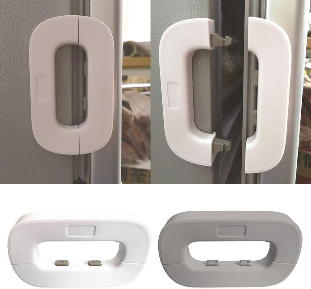 Kit Seguridad Infantil Premium 3 en 1 – Bloqueo Refrigerador + 2 Trancas para Puertas y Ventanas