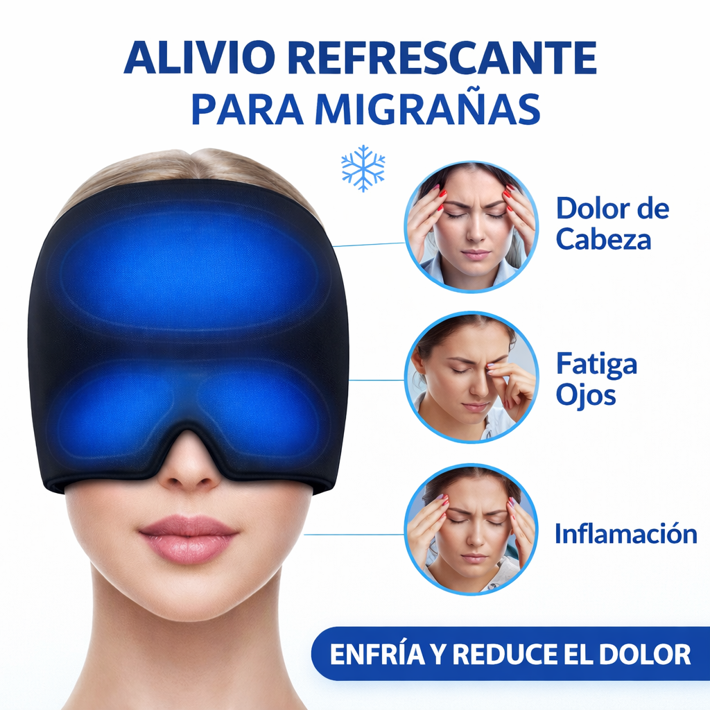 CalmZen® GORRO TERAPEUTICO DE GEL