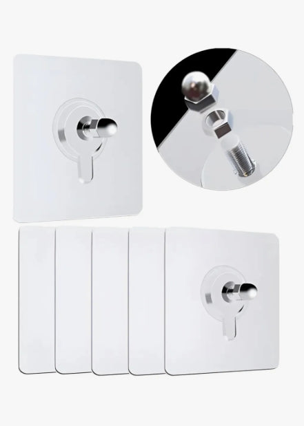 Colgador Adhesivo De Pared 10 Unidades