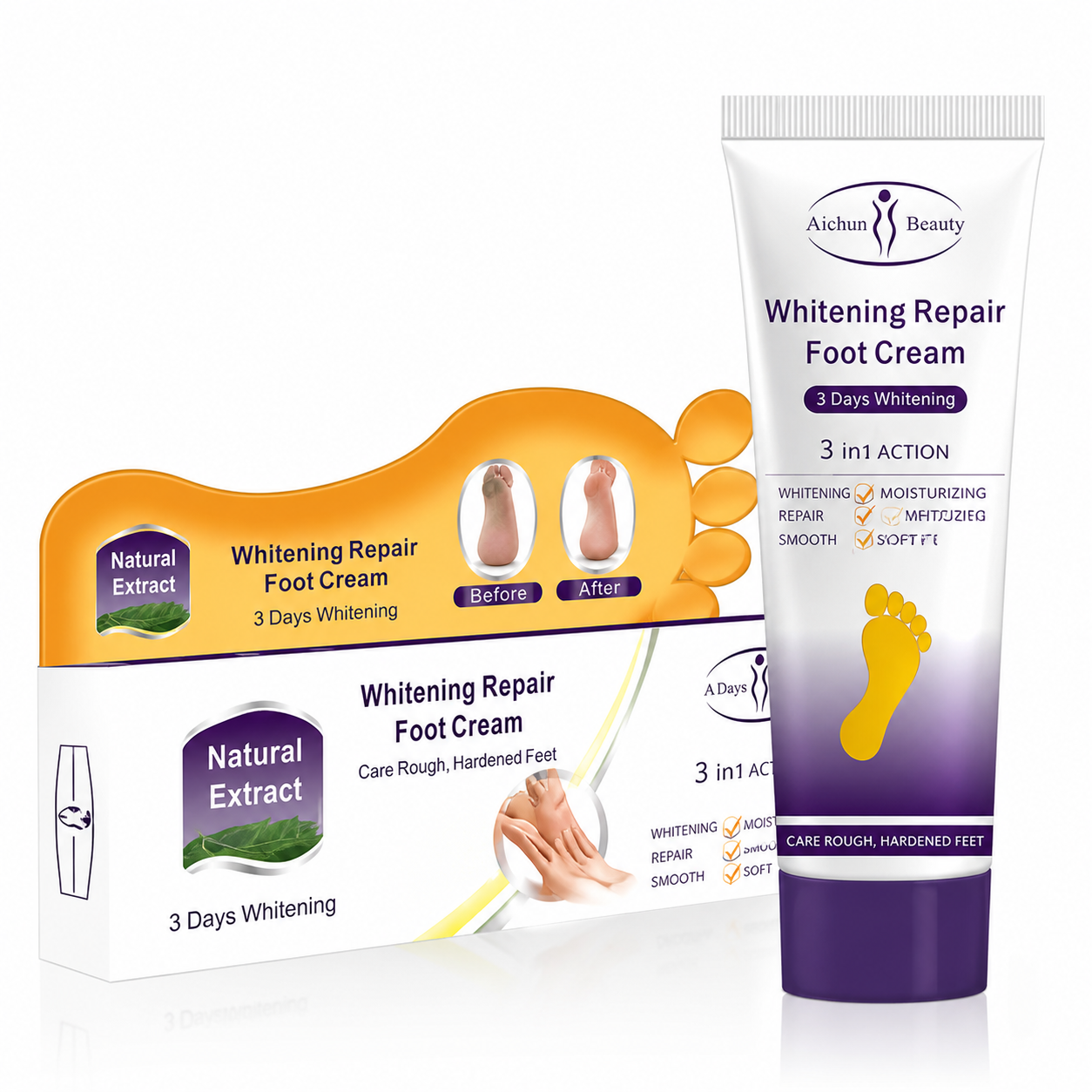 AICHUN® CREMA PARA MANOS Y PIES AGRIETADOS