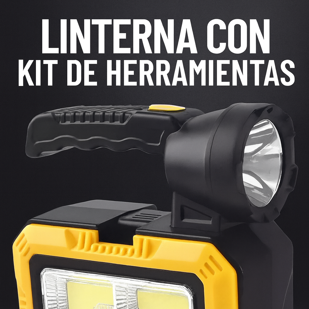 LUMAX® Linterna + Heramientas