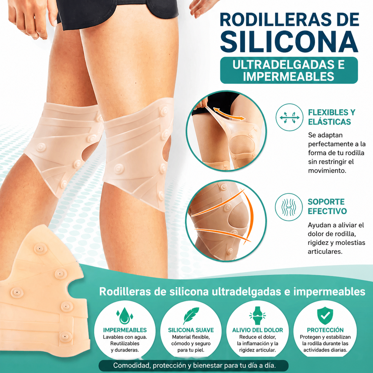 PAINLOCK® RODILLERA MAGNETICA PARA DOLOR ARTICULAR