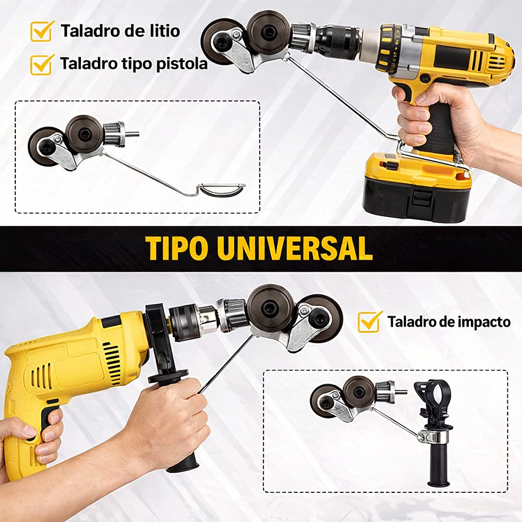 DRILLCUT PRO® Adaptador para taladro
