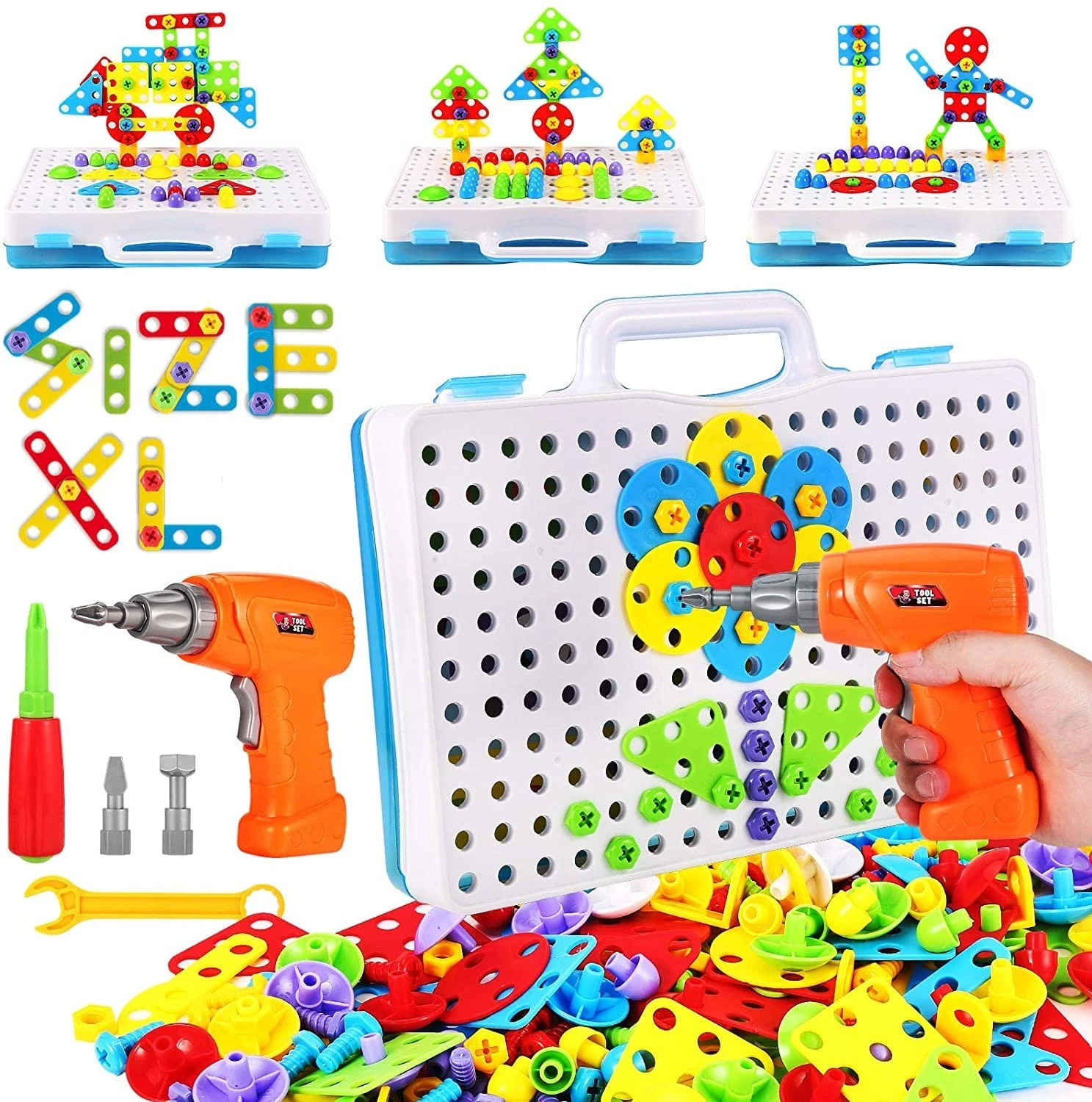Juego de Taladro Creativo Mosaico 3D