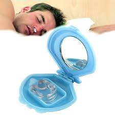Clip Nasal Antironquidos de silicona médica con estuche