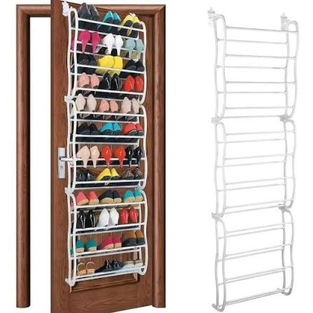 Zapatera colgante para puerta – capacidad 36 pares de zapatos