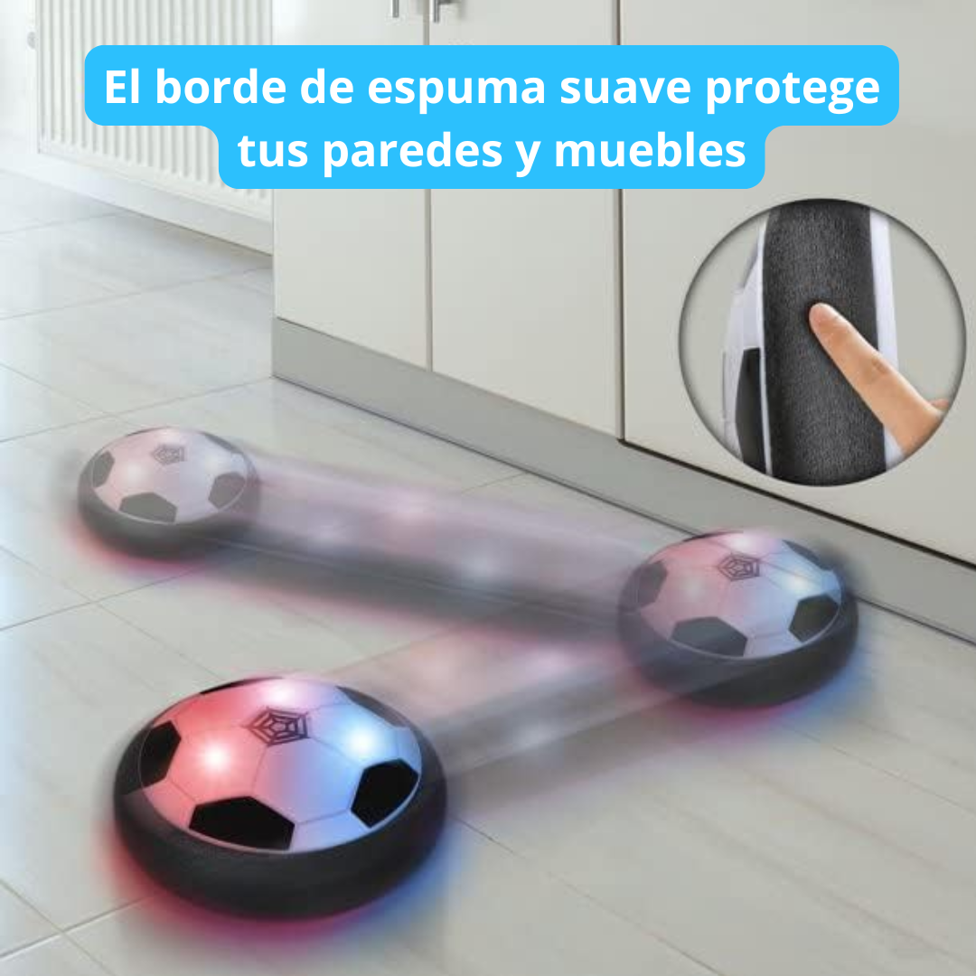 Balón flotante Air Power – borde de espuma protege paredes y muebles