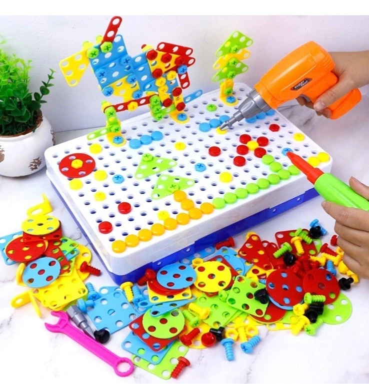 Juego de Taladro Creativo Mosaico 3D