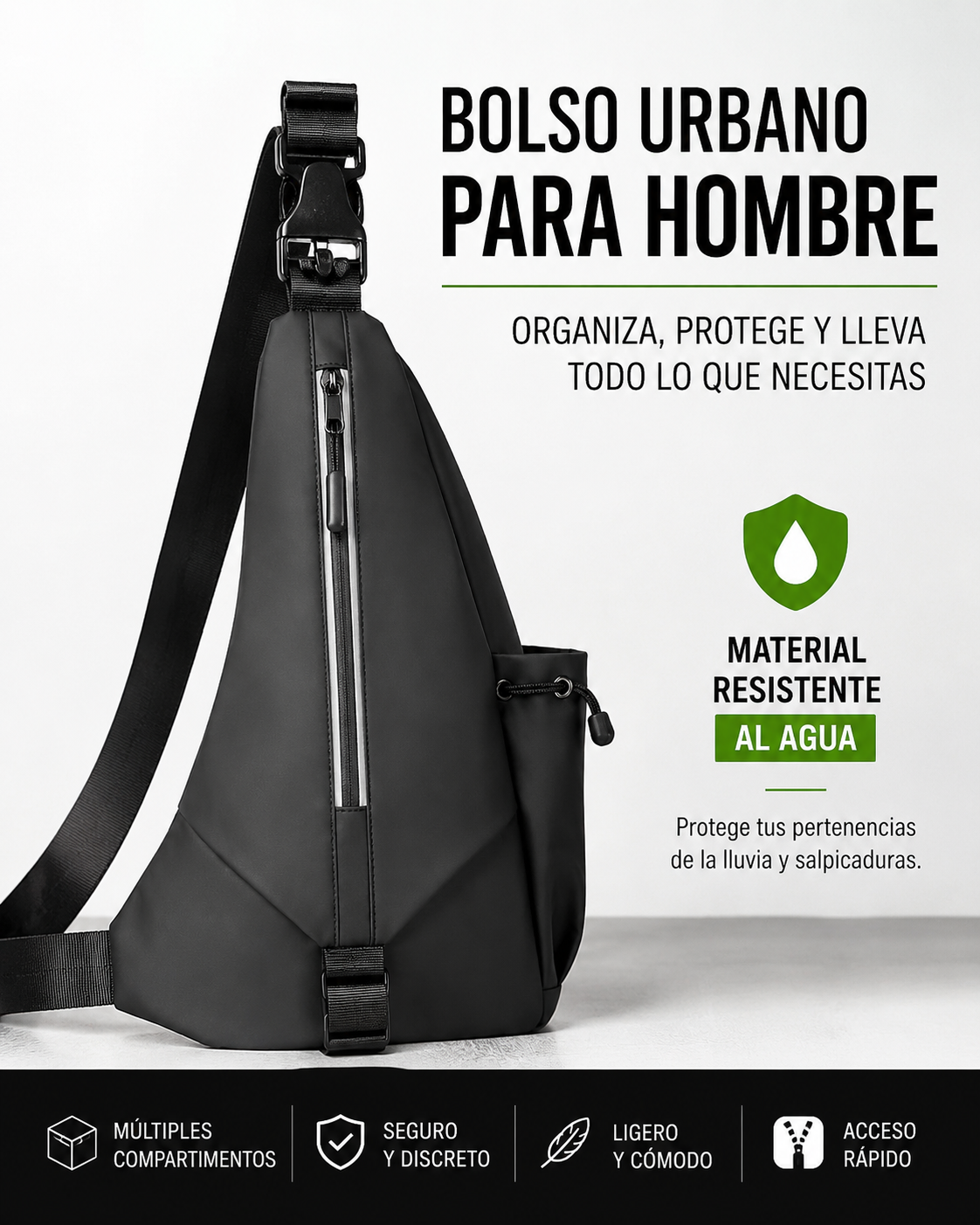Bolso Sling Urbano para Hombre – AERON®