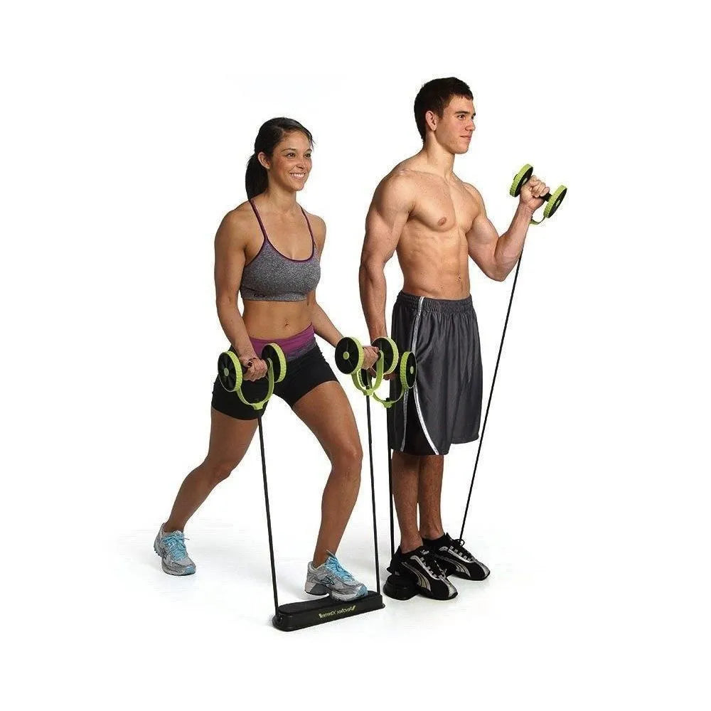 Revoflex Xtreme – ruedas dobles con base antideslizante y bandas elásticas