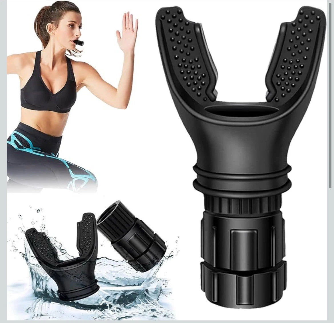 OXYFIT entrenador pulmonar en uso deportivo