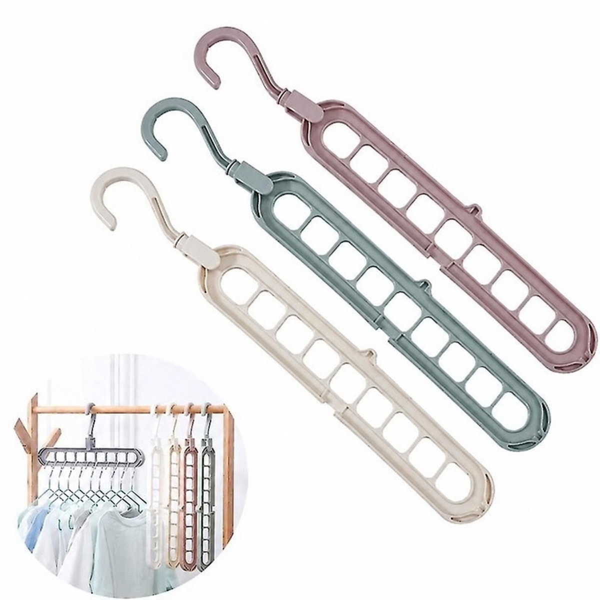 ClosetFlow™ - Percha Premium 3x1